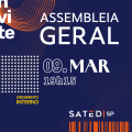 EDITAL DE CONVOCAÇÃO DE ASSEMBLEIA GERAL EXTRAORDINÁRIA DO SINDICATO DOS ARTISTAS E TÉCNICOS EM ESPETÁCULOS DE DIVERSÕES DO ESTADO DE SÃO PAULO – SATED/SP.
